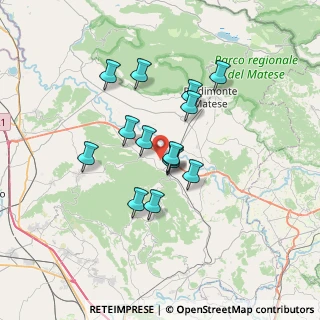 Mappa Via Pozzo Compra, 81010 Dragoni CE, Italia (5.79357)