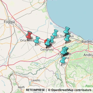 Mappa Via Manfredonia Km. 1.600, 71042 Cerignola FG, Italia (11.98778)