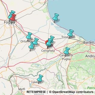 Mappa Via Manfredonia Km. 1.600, 71042 Cerignola FG, Italia (17.79077)