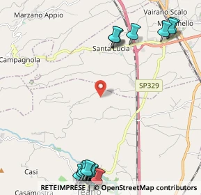 Mappa Via Pozzo Vecchio, 81057 Teano CE, Italia (3.3685)