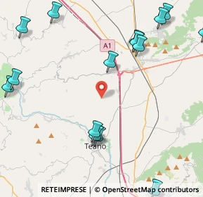 Mappa Via Pozzo Vecchio, 81057 Teano CE, Italia (6.12133)