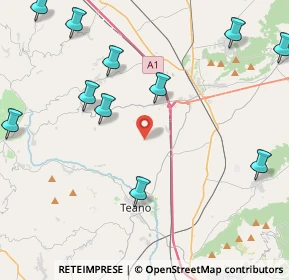 Mappa Via Pozzo Vecchio, 81057 Teano CE, Italia (5.80727)