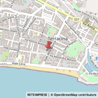Mappa Viale della Vittoria, 138, 04019 Terracina, Latina (Lazio)