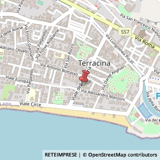 Mappa Viale della Vittoria, 53, 04019 Terracina, Latina (Lazio)