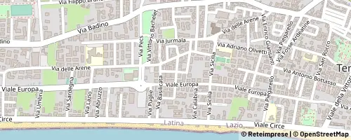 Mappa Terracina