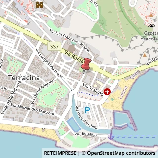 Mappa Via del Porto,  20, 04019 Terracina, Latina (Lazio)
