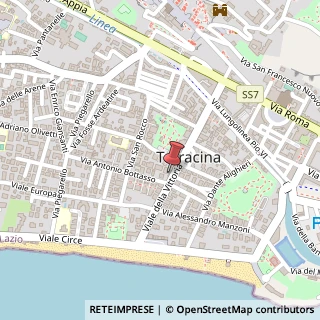 Mappa Viale della Vittoria, 84, 04019 Terracina, Latina (Lazio)