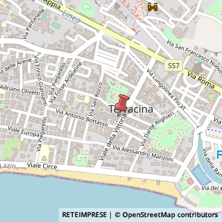 Mappa Viale della Vittoria, 80, 04019 Terracina, Latina (Lazio)