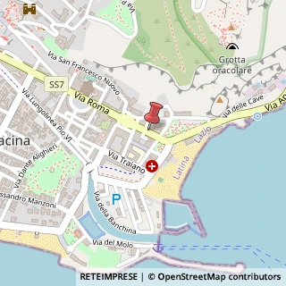 Mappa Via Camillo Benso Conte di Cavour, 17, 04019 Terracina, Latina (Lazio)