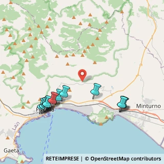 Mappa Via Cintio s.n, 04023 Formia LT, Italia (4.90857)