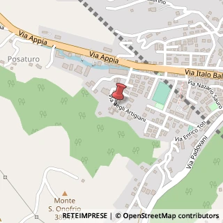 Mappa Via degli Artigiani, 38, 04020 Itri, Latina (Lazio)