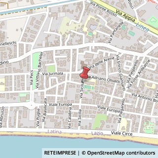 Mappa Via Sicilia,  31, 04019 Terracina, Latina (Lazio)