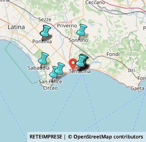 Mappa 04019 Terracina LT, Italia (9.02071)