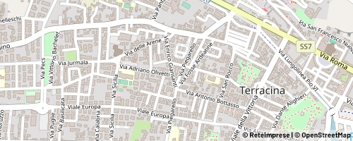 Mappa Terracina