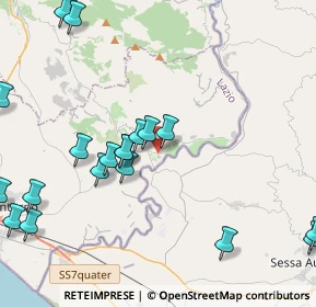 Mappa Via Petrete, 04021 Castelforte LT, Italia (5.6855)