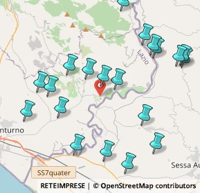 Mappa Via Petrete, 04021 Castelforte LT, Italia (5.0195)