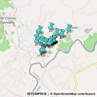 Mappa Via Petrete, 04021 Castelforte LT, Italia (0.38889)