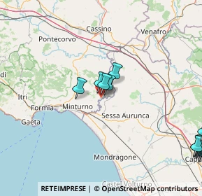 Mappa Via Petrete, 04021 Castelforte LT, Italia (30.468)