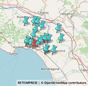 Mappa Via Petrete, 04021 Castelforte LT, Italia (10.02947)