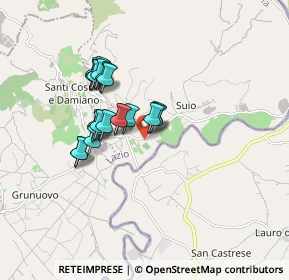 Mappa Via Petrete, 04021 Castelforte LT, Italia (1.429)