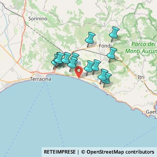 Mappa Via I, 04022 Fondi LT, Italia (5.48077)