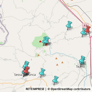 Mappa Via Cicioni, 81035 Roccamonfina CE, Italia (6.34867)