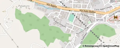 Mappa Itri