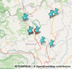 Mappa Via Nicodemo Iadanza, 82020 Campolattaro BN, Italia (6.62091)