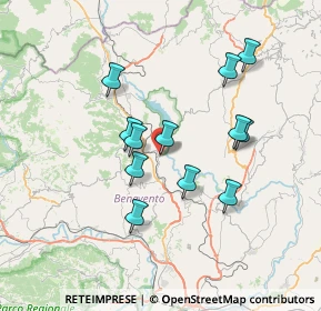 Mappa Via Nicodemo Iadanza, 82020 Campolattaro BN, Italia (6.6275)