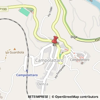 Mappa Via caudina, 82020 Campolattaro, Benevento (Campania)