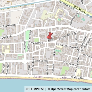 Mappa Via de amicis edmondo 19, 04019 Terracina, Latina (Lazio)