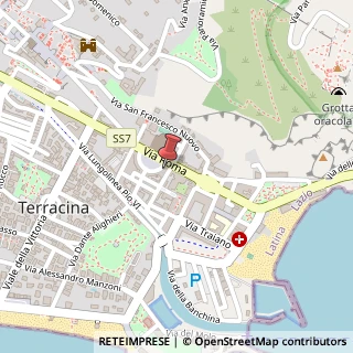 Mappa Via del Fiume, 6, 04019 Terracina, Latina (Lazio)