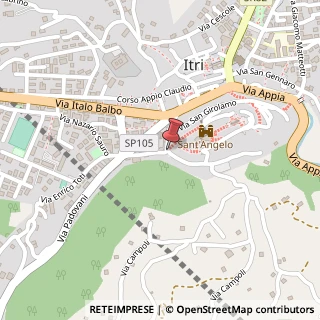 Mappa Via Mamurra, 1, 04020 Itri, Latina (Lazio)