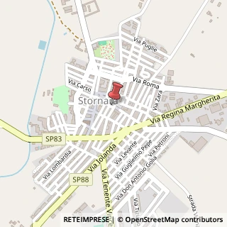 Mappa Via Cairoli,  8, 71047 Stornara, Foggia (Puglia)