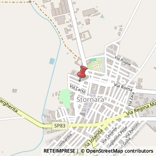 Mappa Via Soldato Antonio Cammerino, 14, 71047 Stornara, Foggia (Puglia)