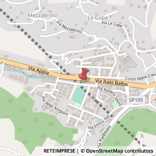 Mappa Via Don V. Mancini, 10, 04020 Itri, Latina (Lazio)