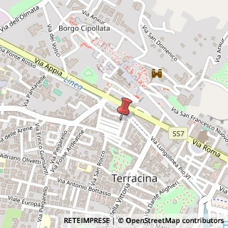 Mappa Via Goffredo Mameli, 8, 04019 Terracina, Latina (Lazio)