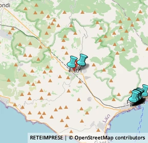 Mappa Via Giuseppe Garibaldi, 04020 Itri LT, Italia (6.697)