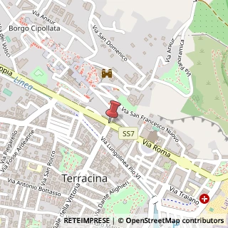 Mappa Via Appia, Km107.800, 04019 Terracina, Latina (Lazio)