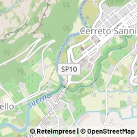 Kartta Cerreto Sannita