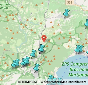 Mappa Strada della Fontanella, 01010 Oriolo Romano VT, Italia (6.728)