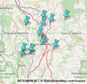 Mappa E45, 00065 Fiano Romano RM, Italia (6.96167)