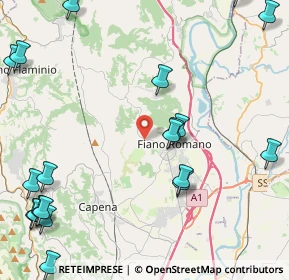 Mappa Via Civitellese, 00065 Fiano Romano RM, Italia (6.431)