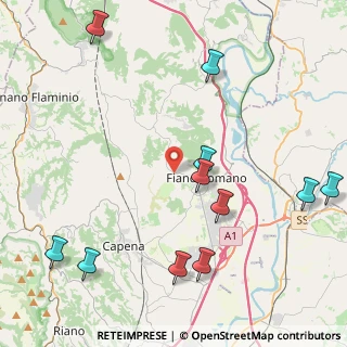 Mappa Via Civitellese, 00065 Fiano Romano RM, Italia (5.60909)
