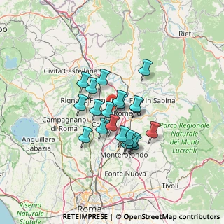 Mappa Via Civitellese, 00065 Fiano Romano RM, Italia (10.057)