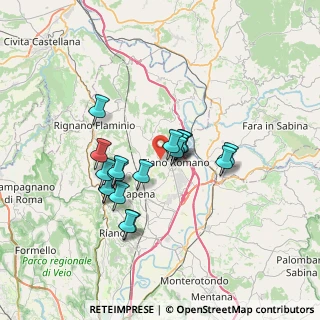 Mappa Via Civitellese, 00065 Fiano Romano RM, Italia (5.93056)