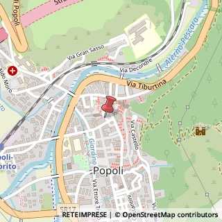 Mappa Piazza della Libertà, 57, 65026 Popoli, Pescara (Abruzzo)