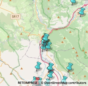 Mappa Via Capponi, 65026 Popoli PE, Italia (5.5695)