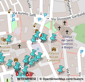 Mappa Piazza della Libertà, 65026 Popoli PE, Italia (0.07692)