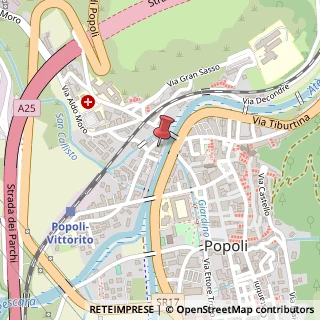 Mappa Via Galileo Galilei, 65026 Popoli PE, Italia, 65026 Popoli, Pescara (Abruzzo)